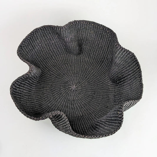 Artisan Wave Basket - Black The Taylored Collection