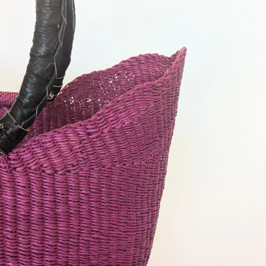 Dede Lace Tote - Black Leather The Taylored Collection