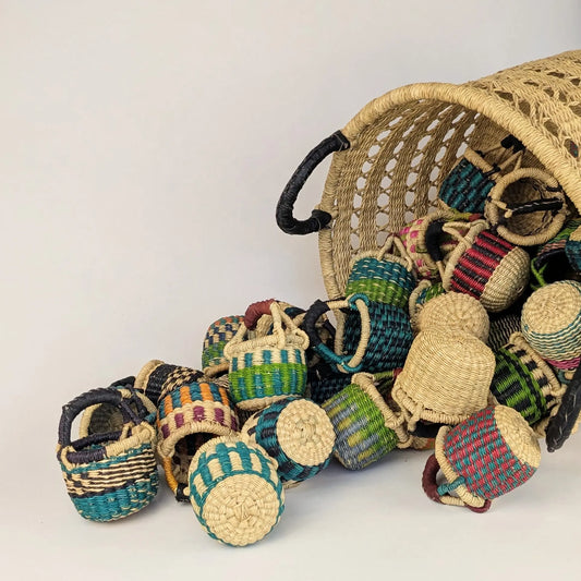 Multicolor Mini Basket - Assorted The Taylored Collection