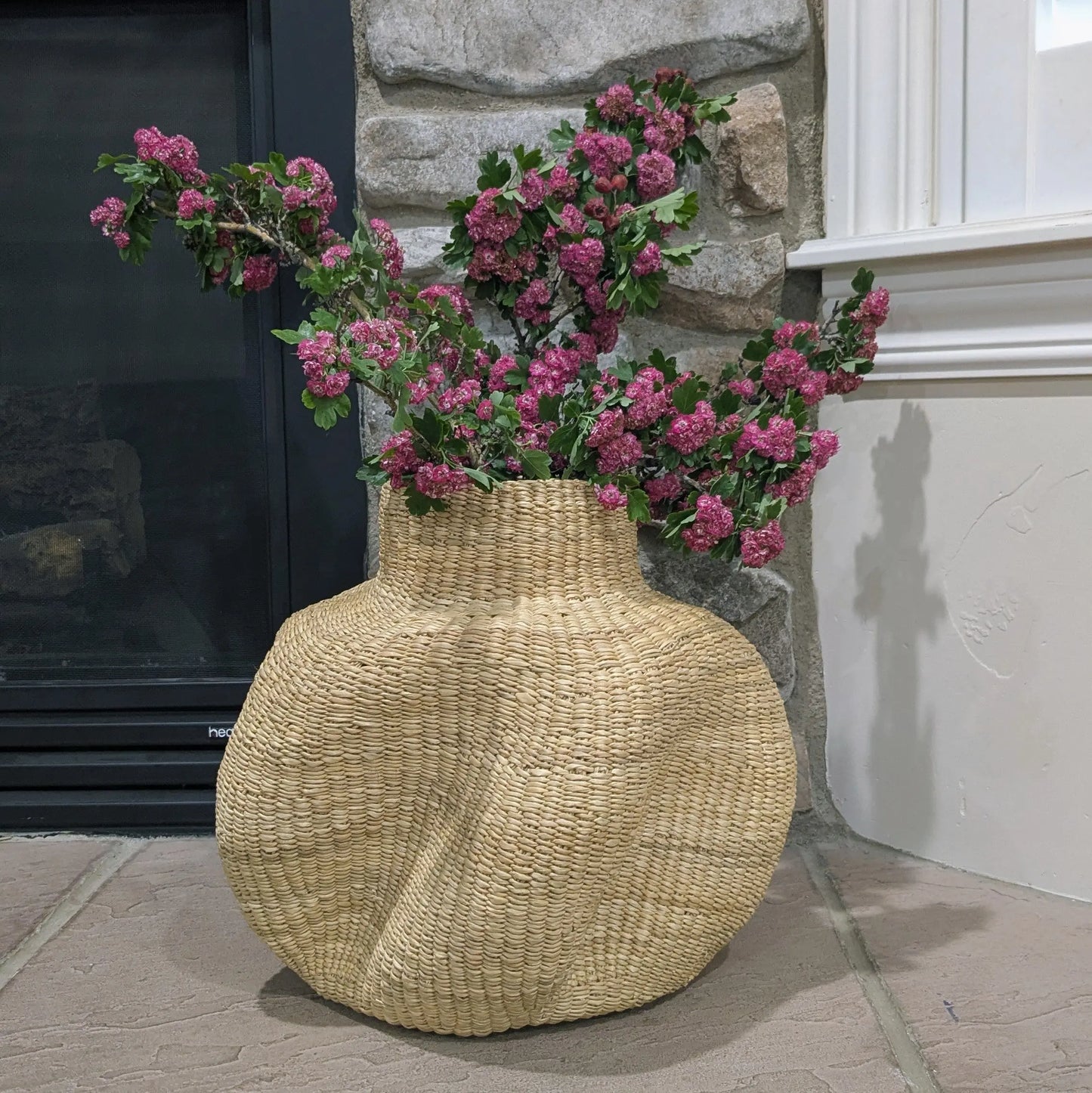 Natural Wave Vase - Medium The Taylored Collection