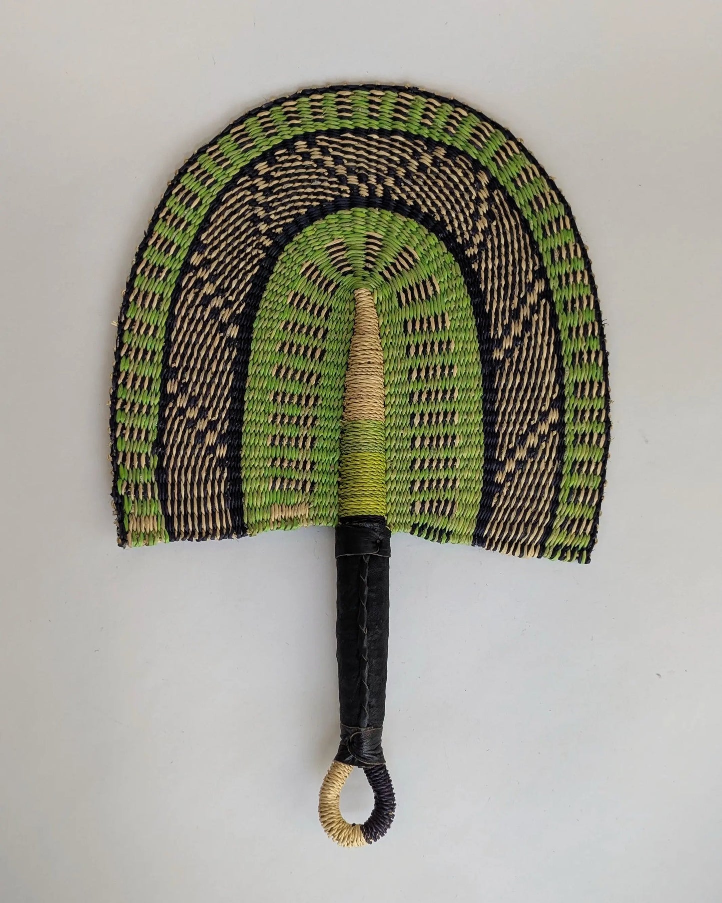 Nyasi Green Bolga Fan The Taylored Collection