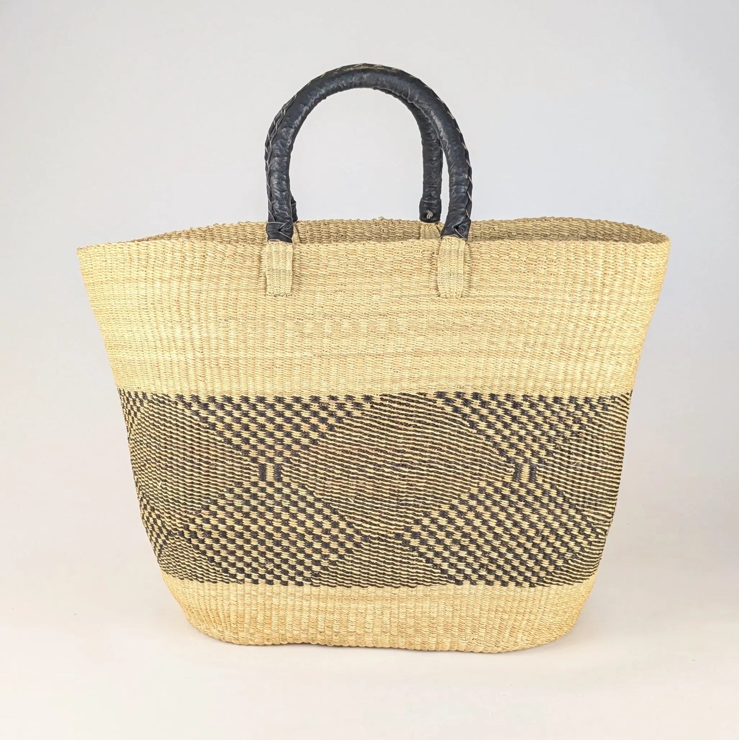 Over-sized Market Bag African Handwoven Basket The Taylored Collection