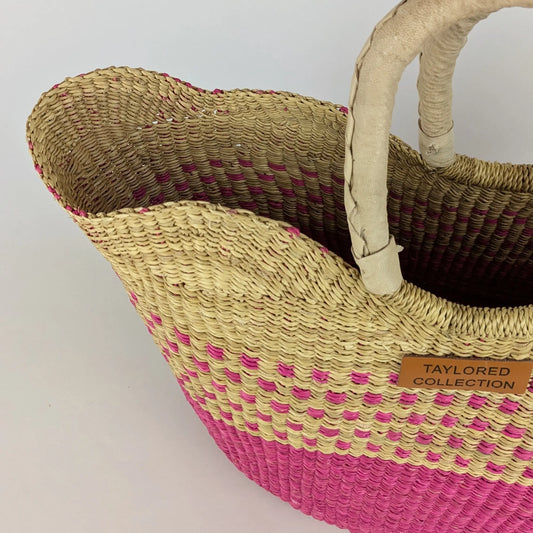 Rose Scalloped Market Bag The Taylored Collection