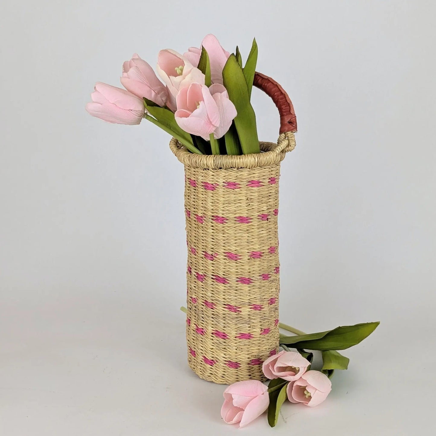 Wine Carrier - Pink Dot The Taylored Collection