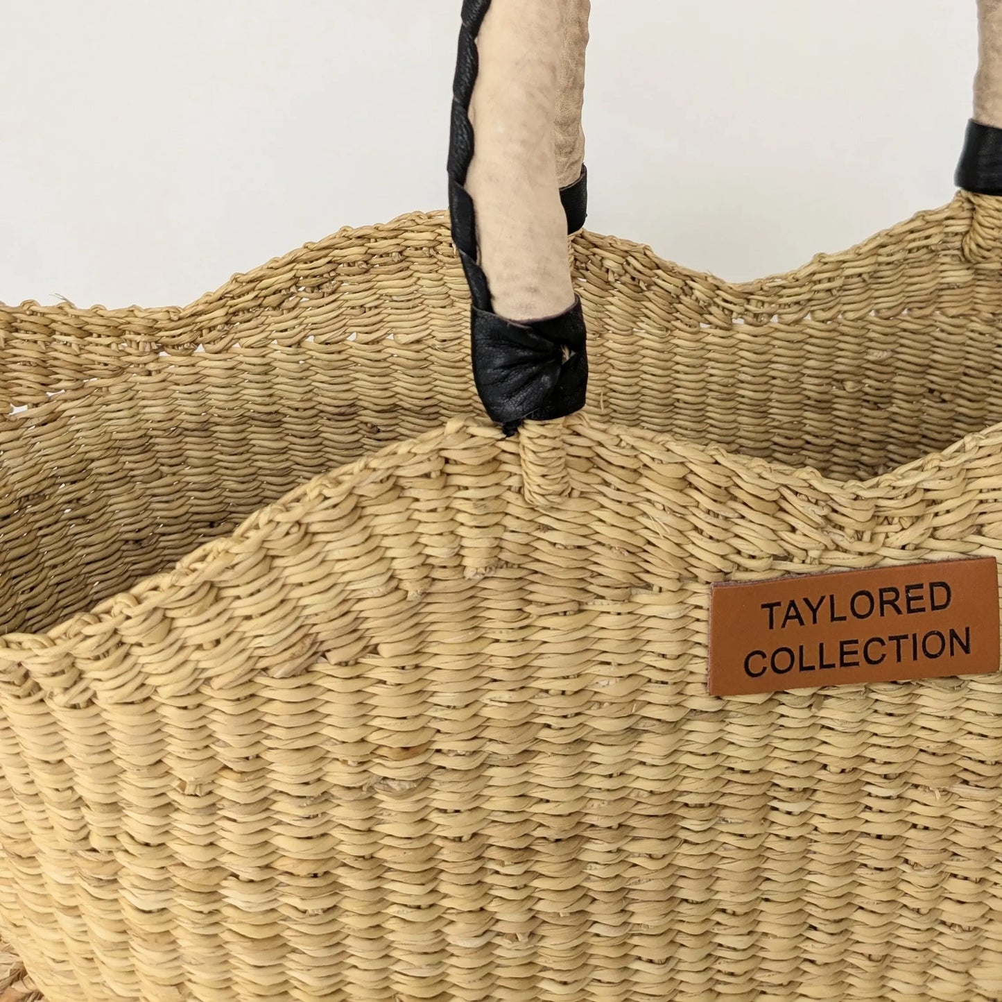 Fringe Market Bag - Cream Leather The Taylored Collection