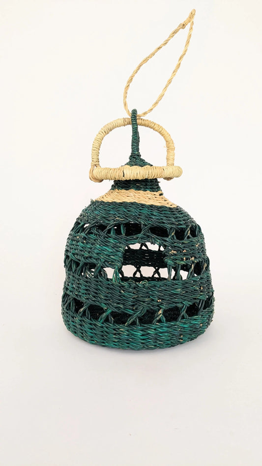 Handwoven Birdhouse - Dark Blue-Green The Taylored Collection