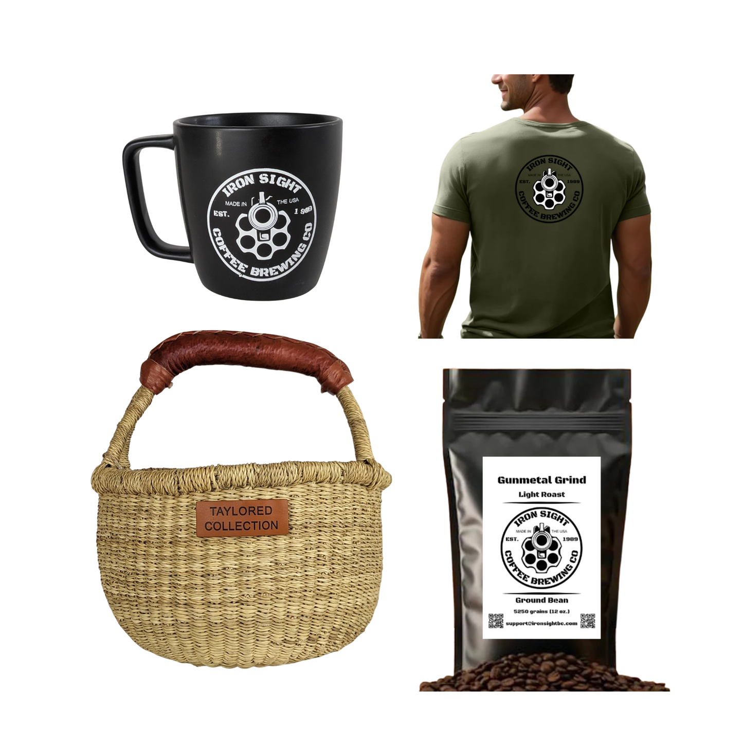 Iron Sight Gift Basket - T-Shirt Size X-Large The Taylored Collection