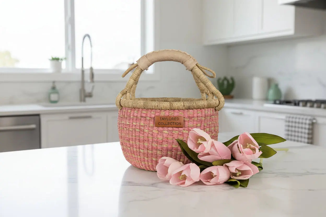 Lola Petite Bolga Basket The Taylored Collection