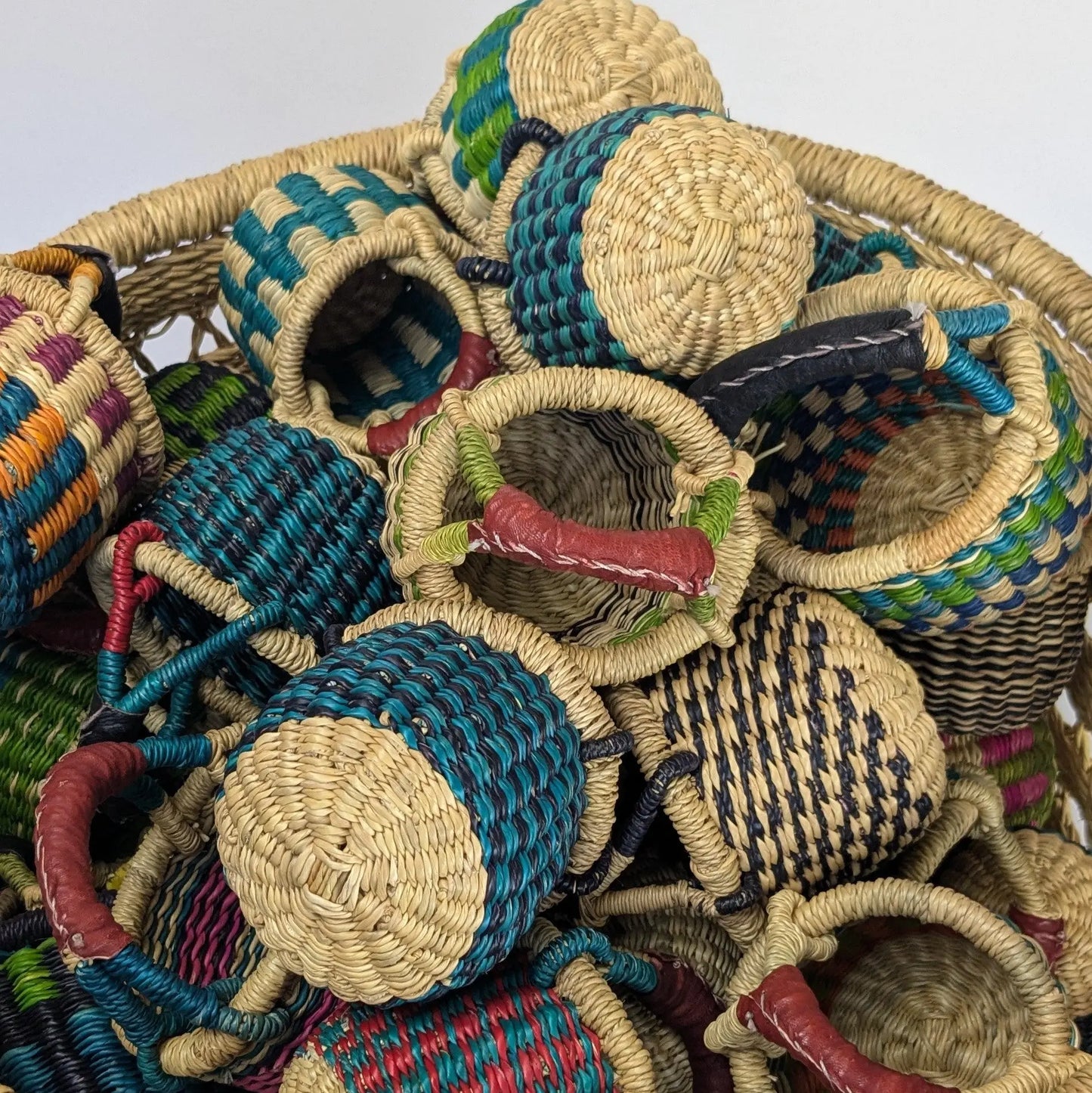 Multicolor Mini Basket - Assorted The Taylored Collection