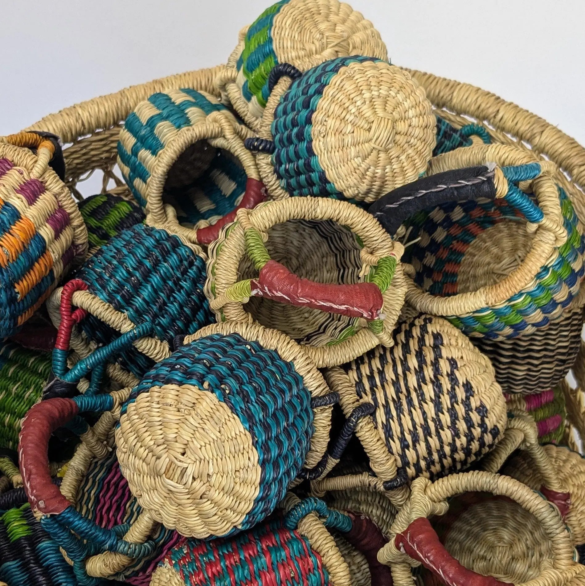 Multicolor Mini Basket - Assorted The Taylored Collection