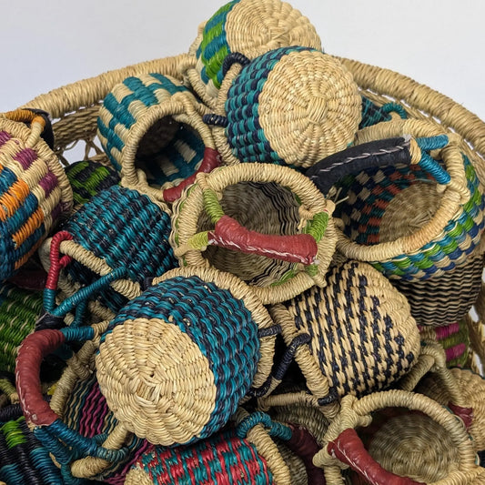 Multicolor Mini Basket - Assorted The Taylored Collection
