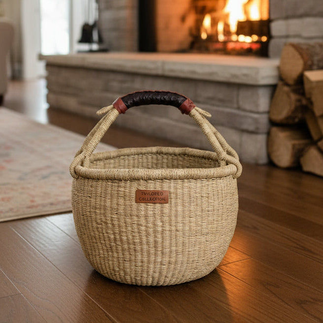 Nala Bolga Basket Large - The Taylored Collection