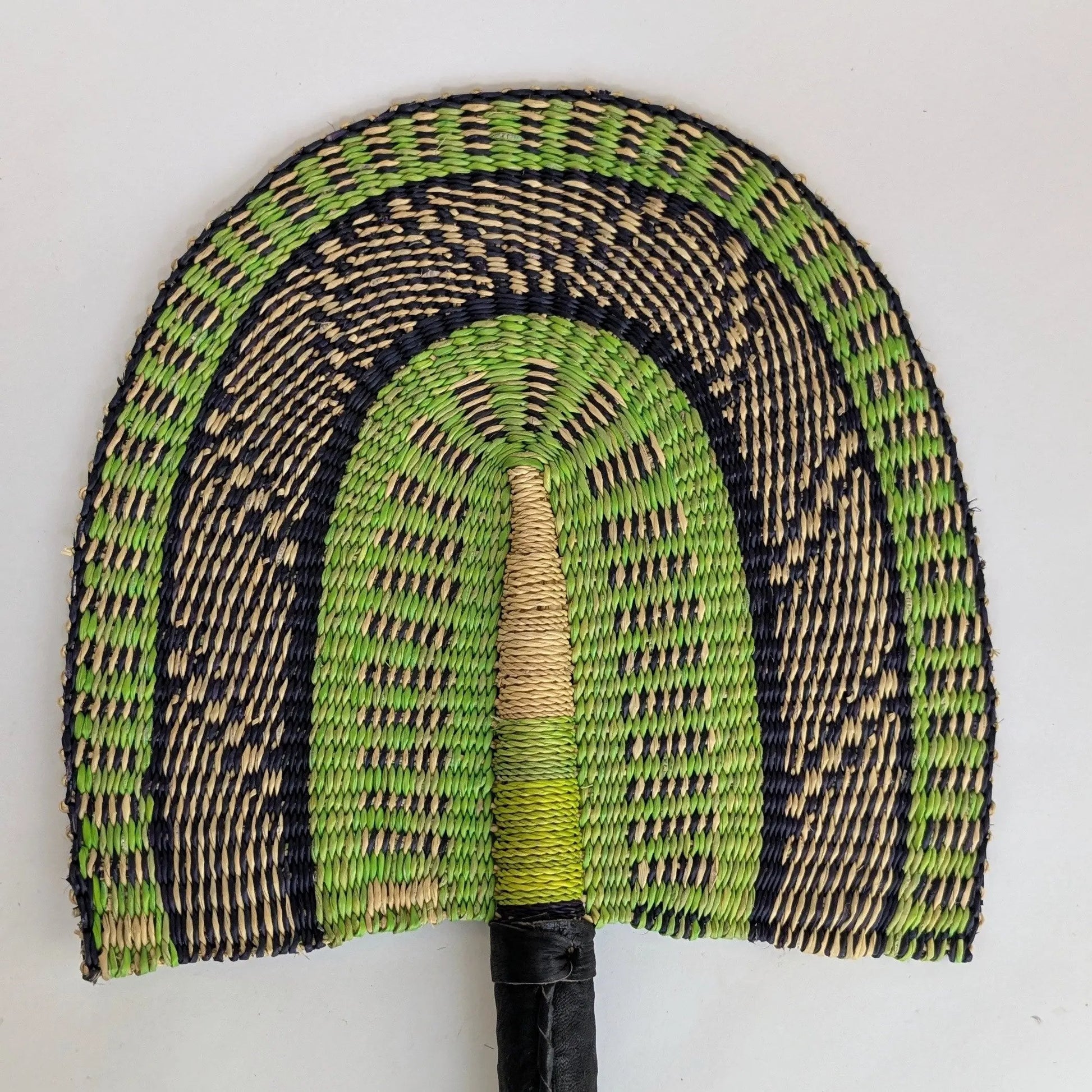 Nyasi Green Bolga Fan The Taylored Collection