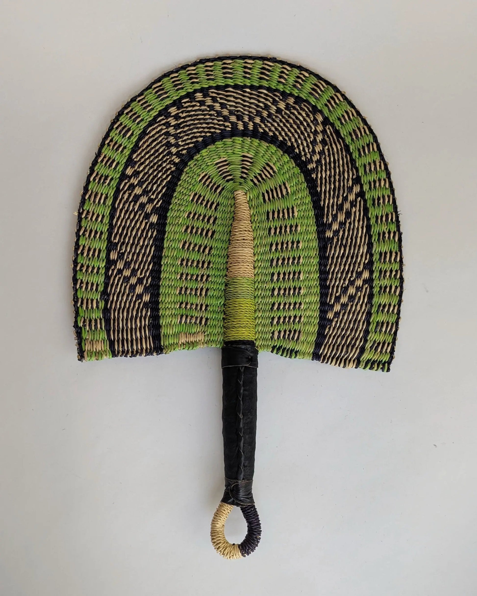 Nyasi Green Bolga Fan The Taylored Collection