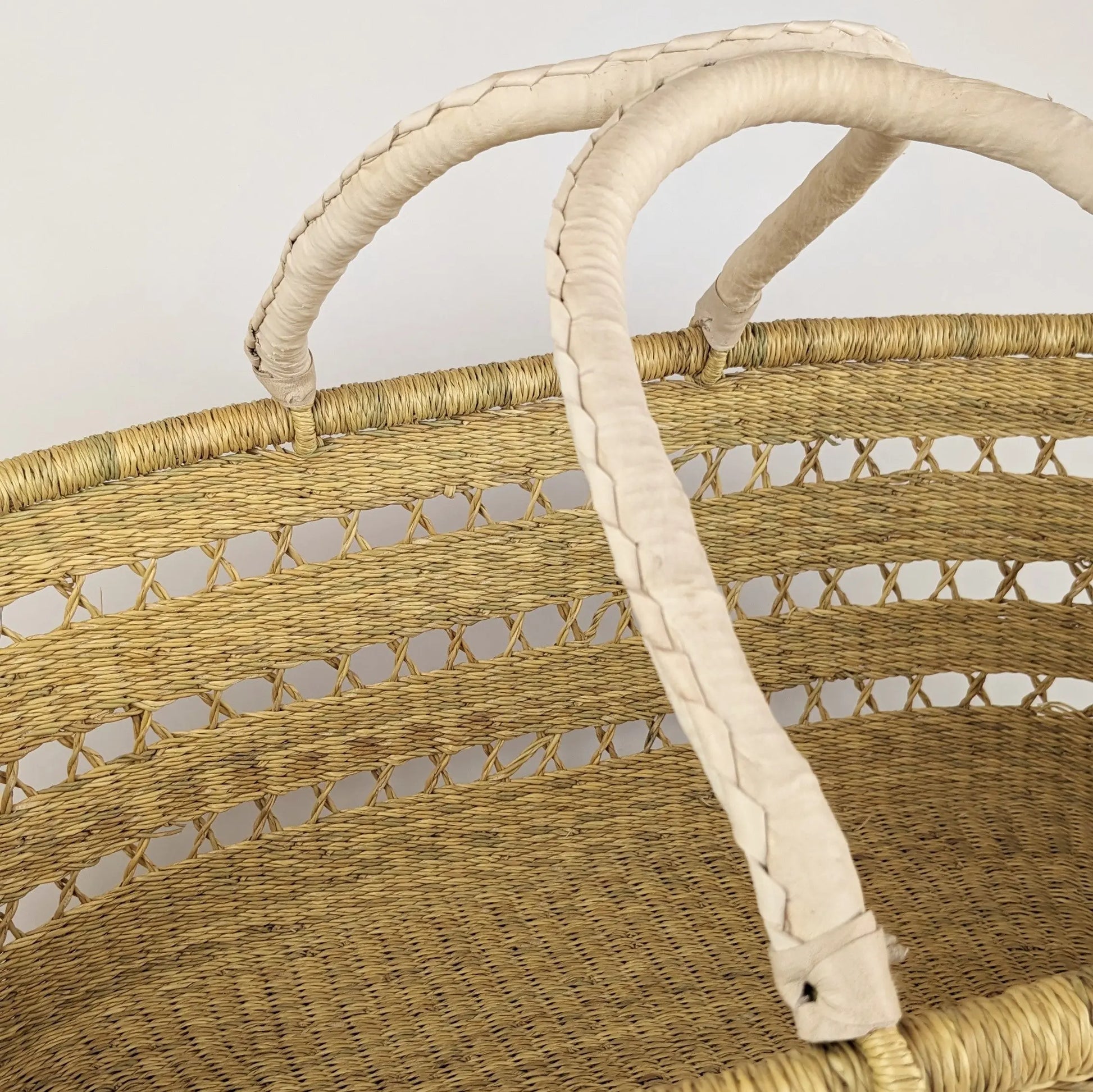 Open Weave Moses Basket The Taylored Collection