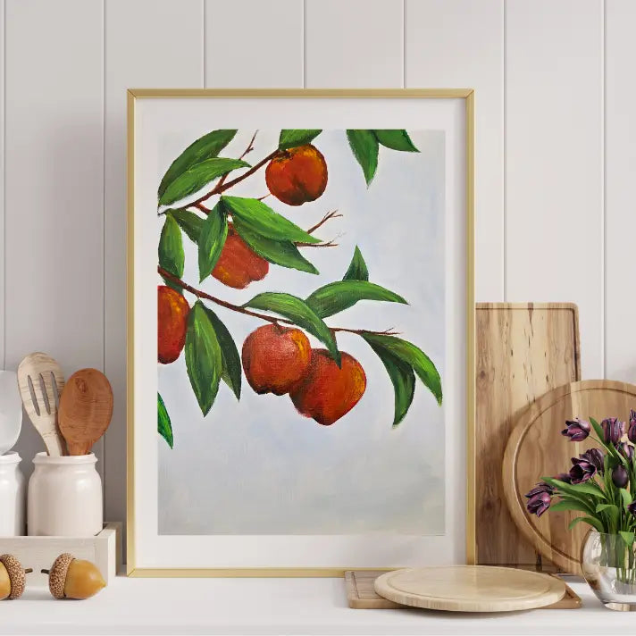 Red Apple Wall Art Print