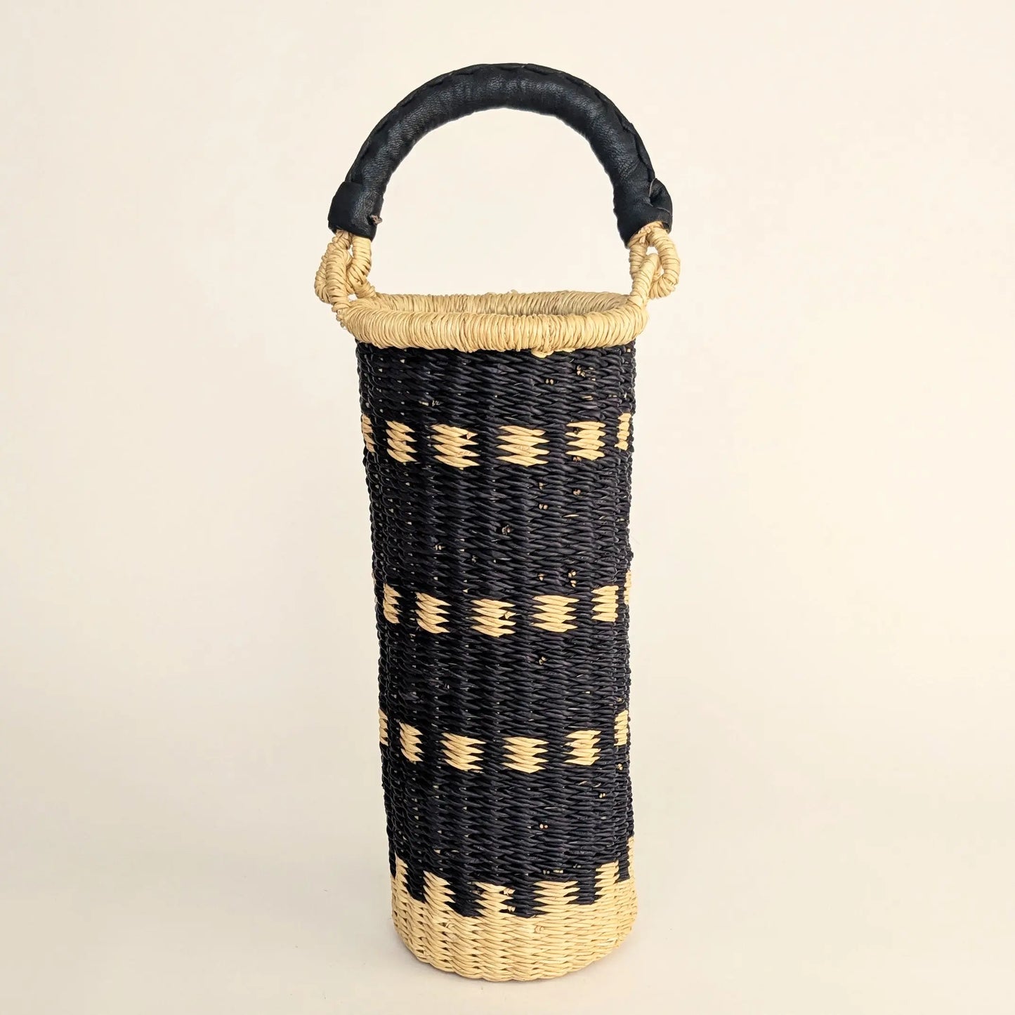 Wine Carrier - Black Design The Taylored Collection