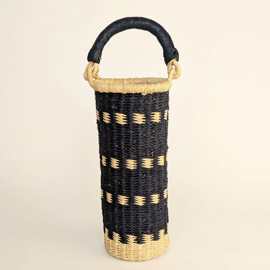 Wine Carrier - Black Design The Taylored Collection
