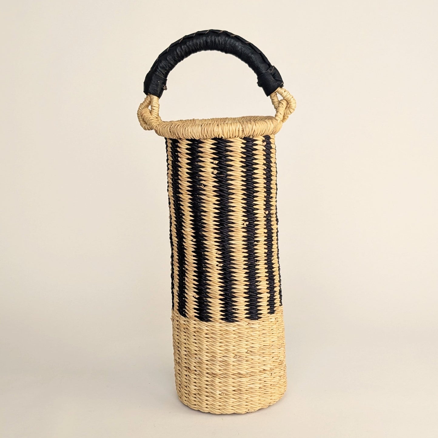 Wine Carrier - Black Stripe The Taylored Collection