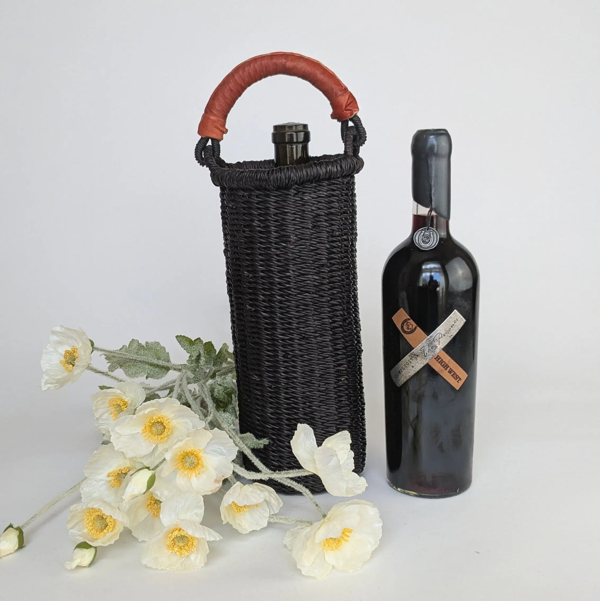 Wine Carrier - Black The Taylored Collection
