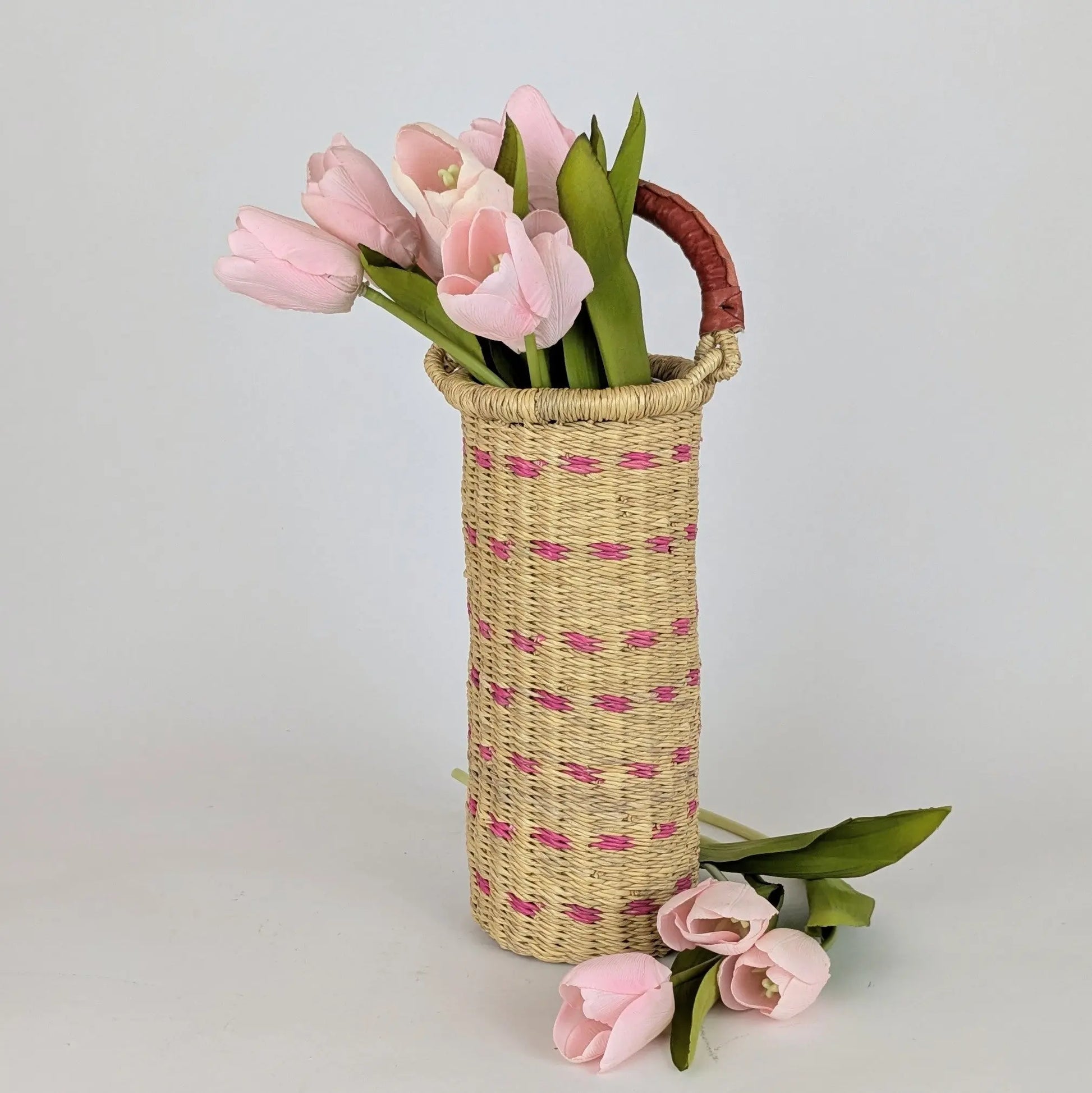 Wine Carrier - Pink Dot The Taylored Collection