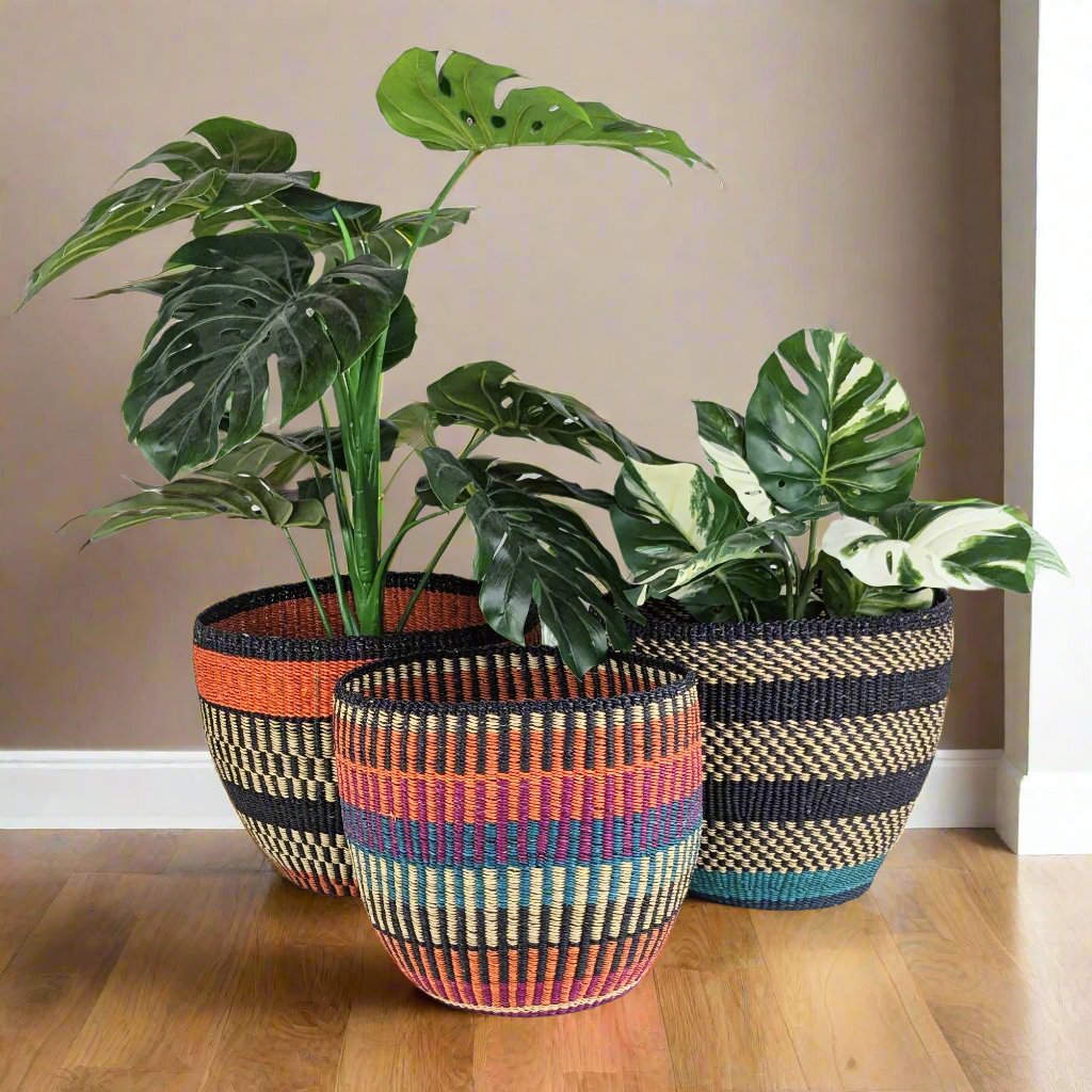 Ruka X-Large Woven Planter