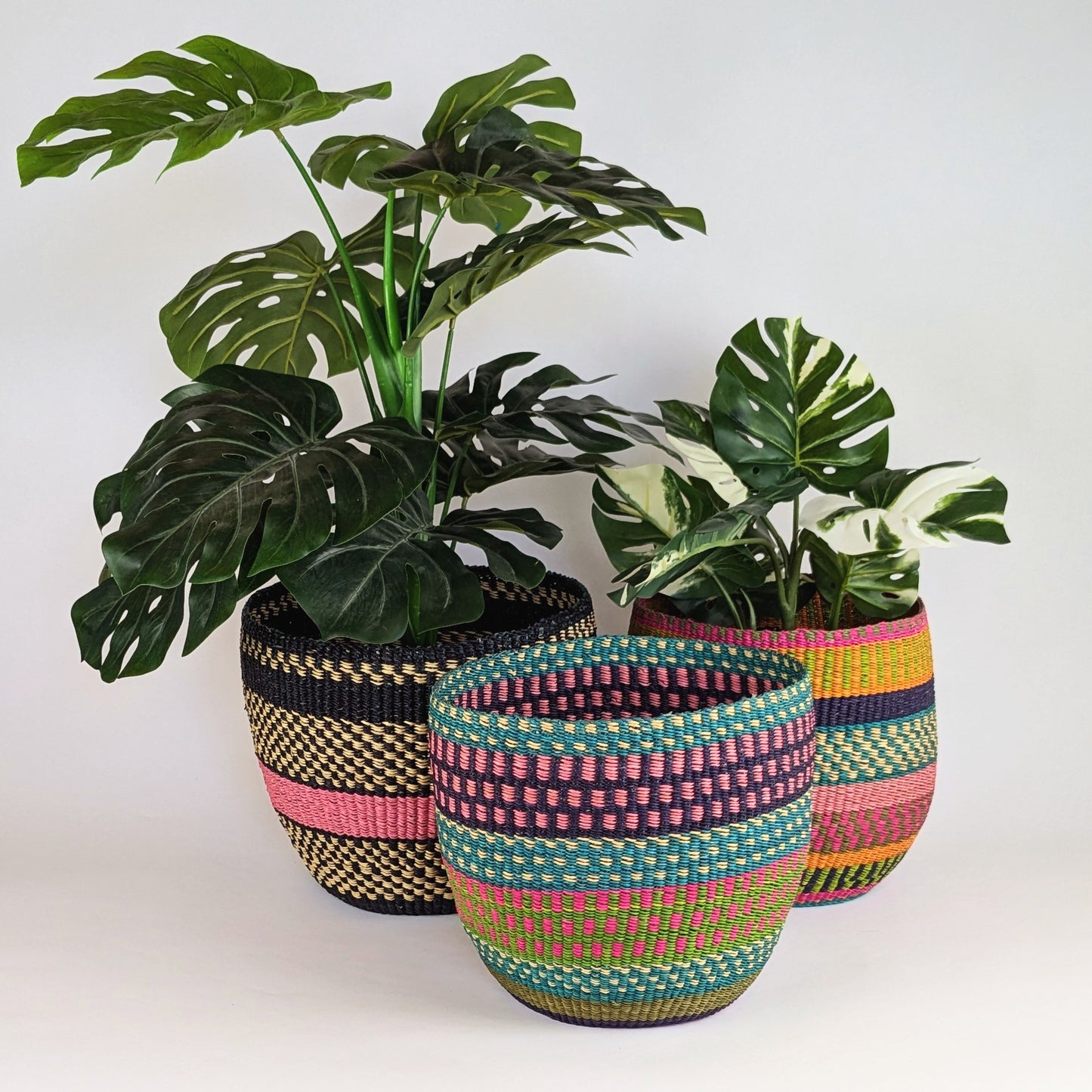 Jua Large Woven Planter