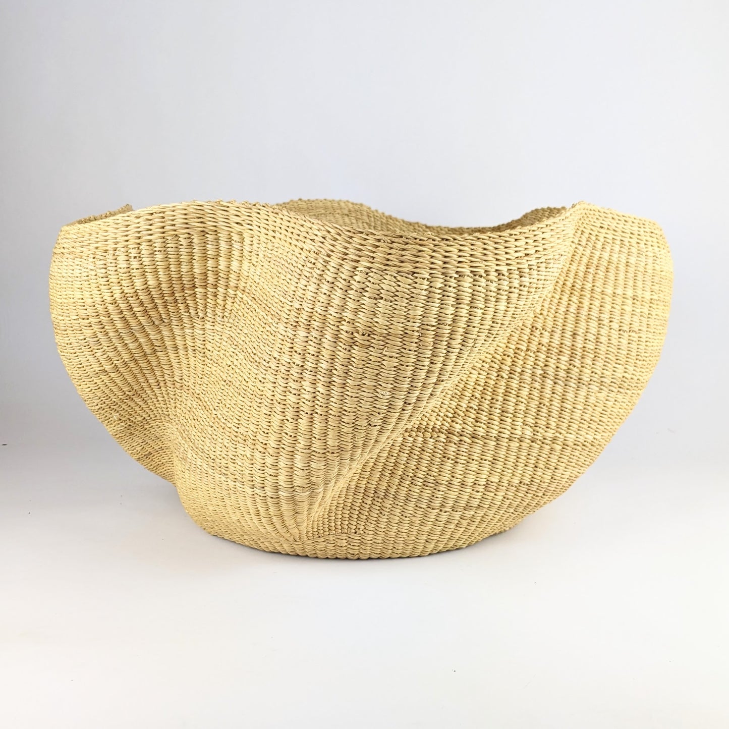 Artisan Wave Basket - Natural