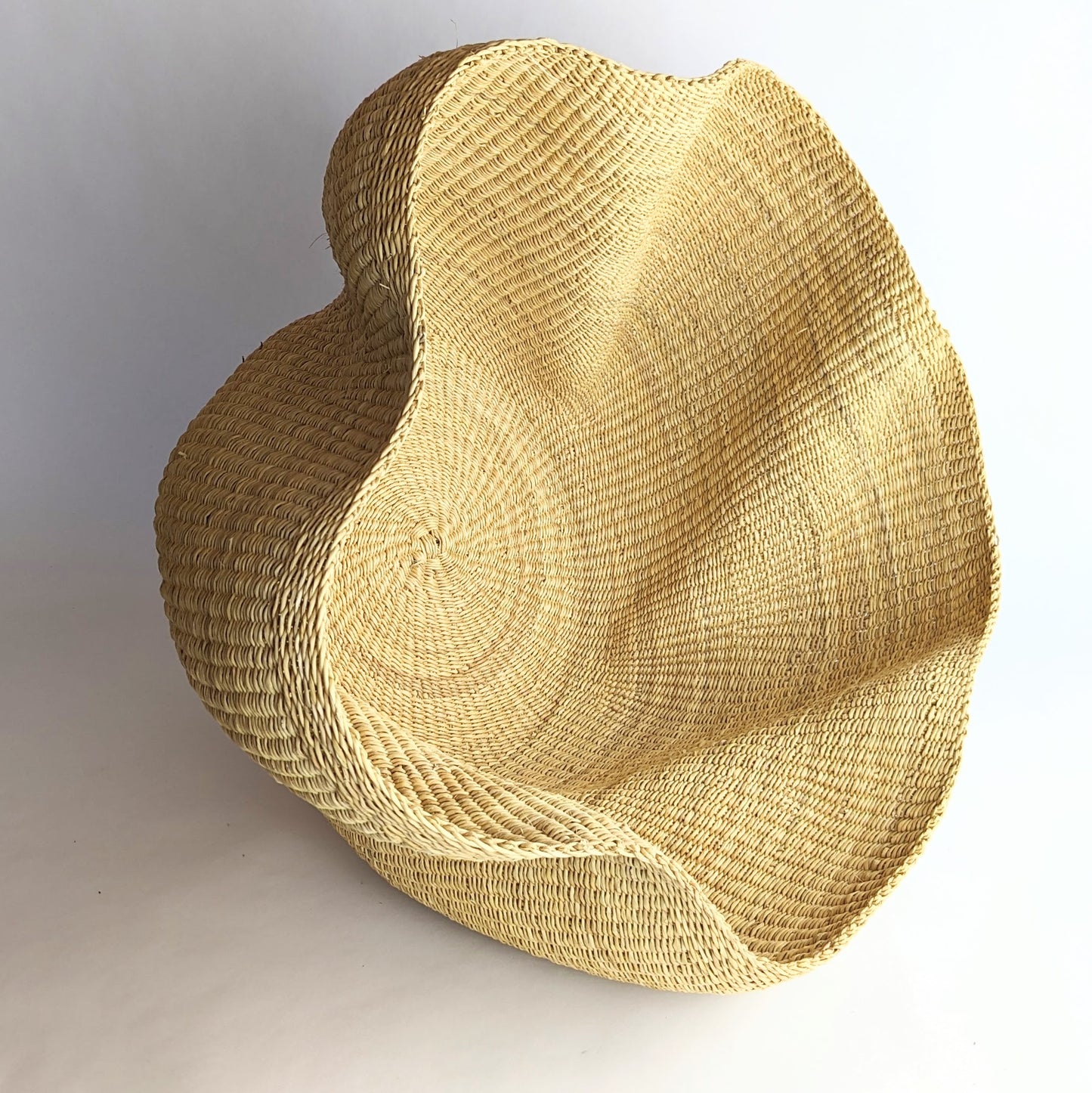 Artisan Wave Basket - Natural