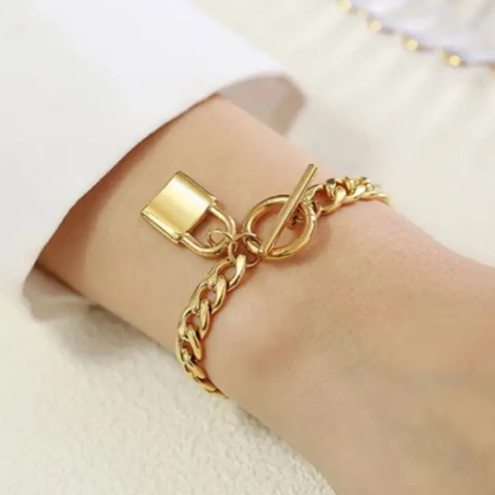 Padlock Bracelet The Taylored Collection