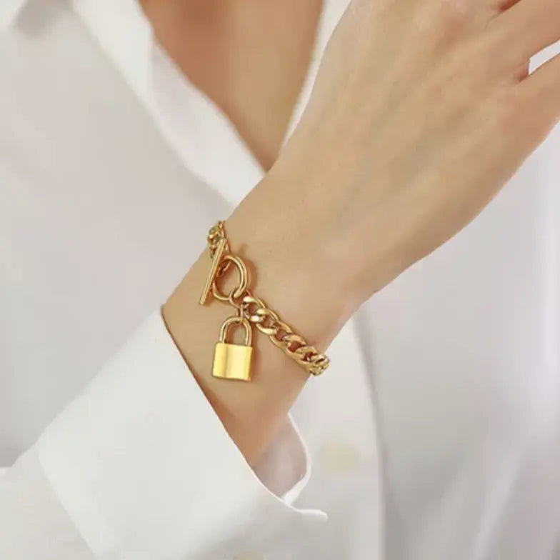 Padlock Bracelet The Taylored Collection