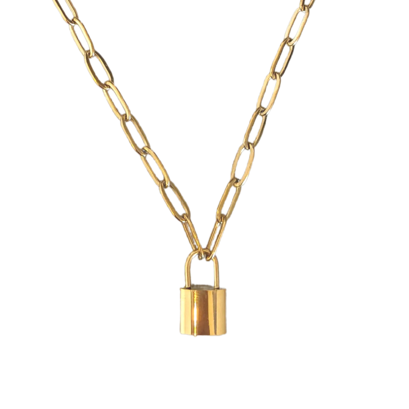 Padlock Pendant Necklace The Taylored Collection
