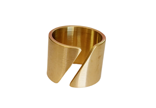 Split Cuff Ring Gold The Taylored Collection