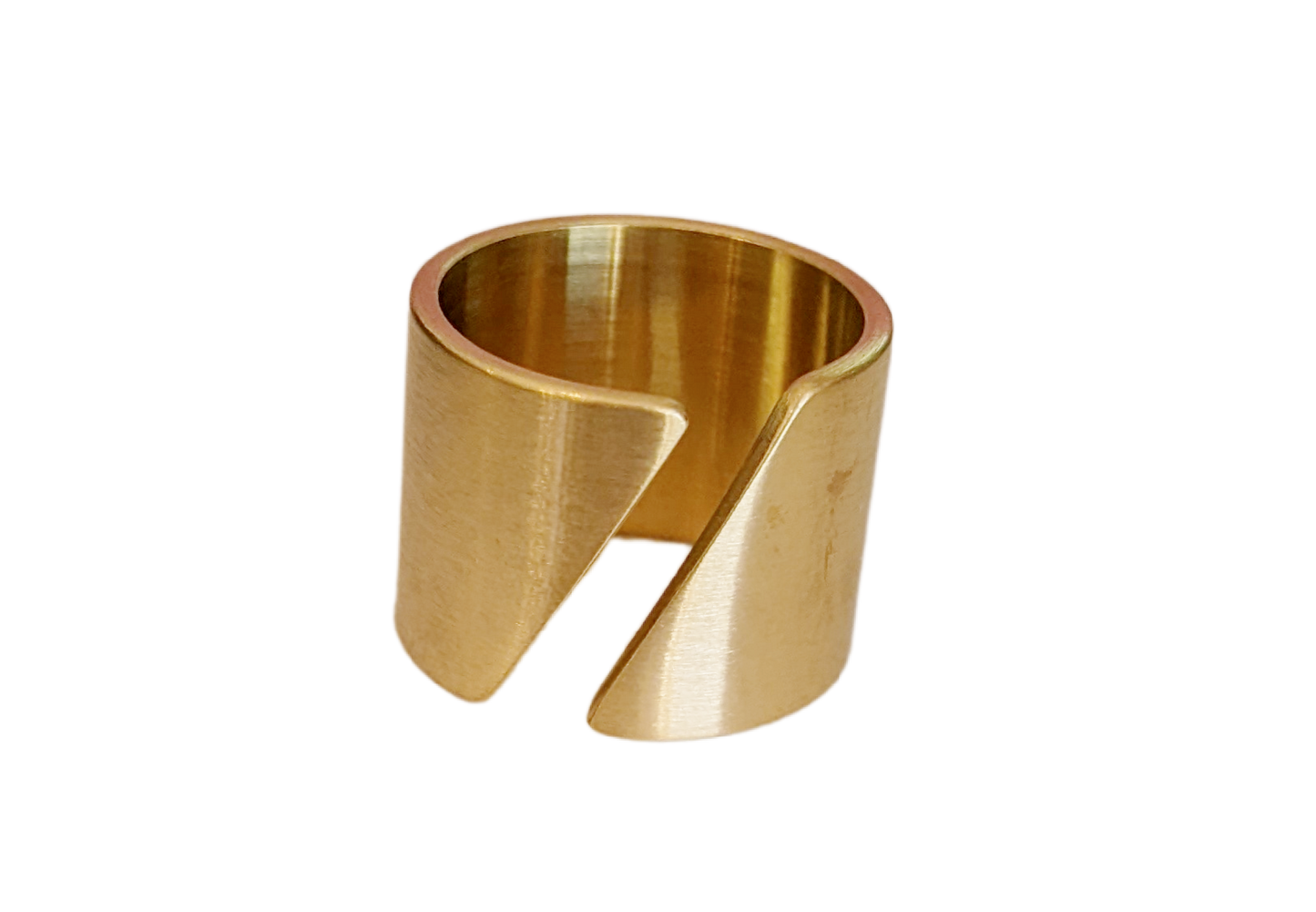 Split Cuff Ring Gold